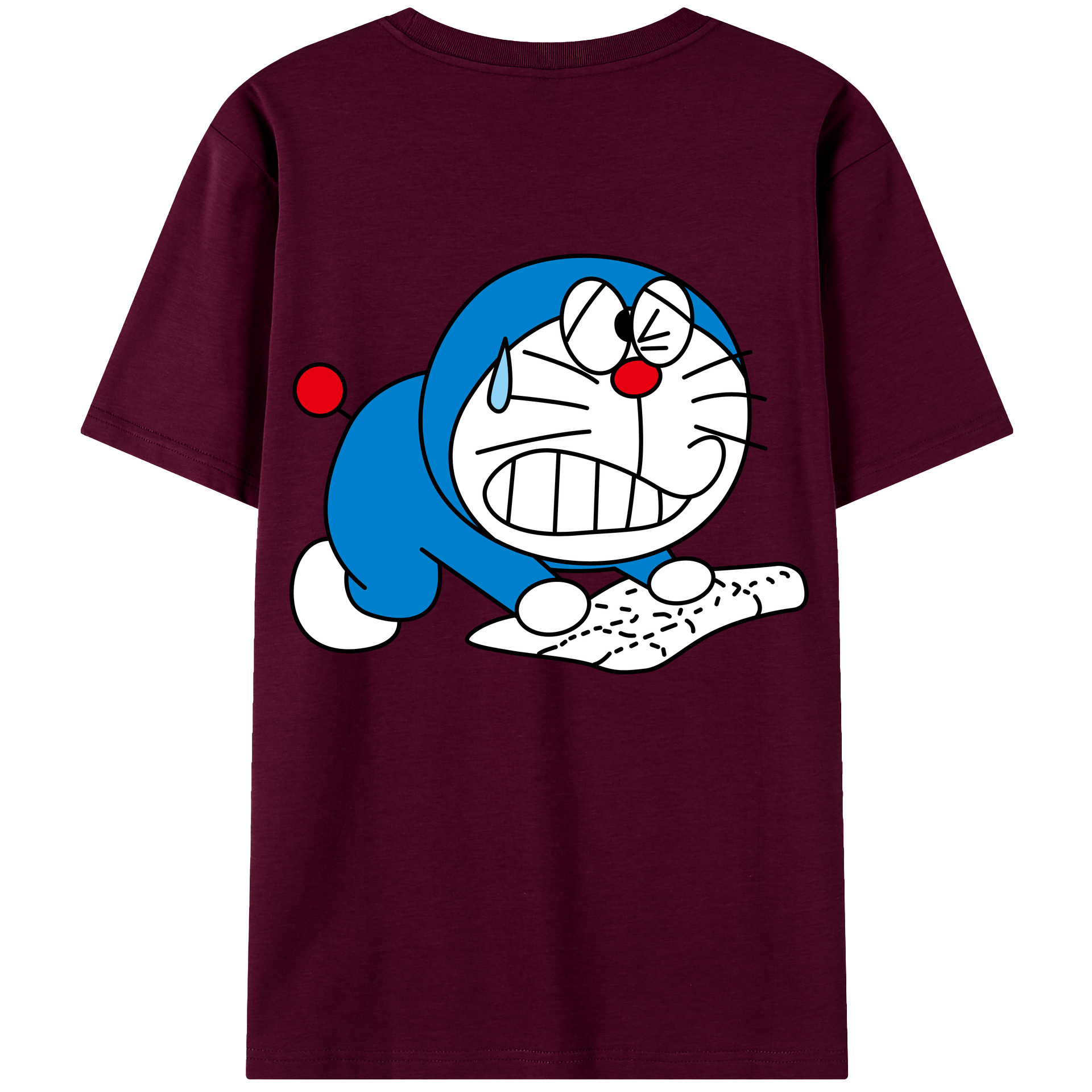 （画像用） ドラえもん Doraemon レディース半袖Tシャツ(バックプリント)